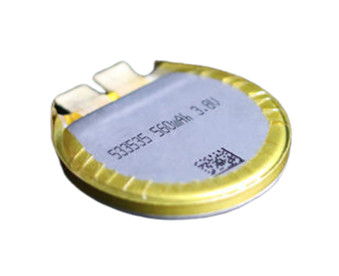 3.7V 560mAh Novela Redonda Batería de iones de litio Smart Watch 533535