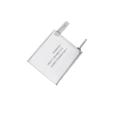 Batería de polímero de litio ultrafina OEM 1C 3.7V 300mAh para reproductor MP5