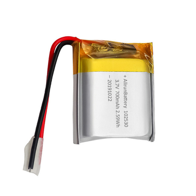 Batería LiPo Ligera Personalizada Recargable 3.7 V 700mAh 102530