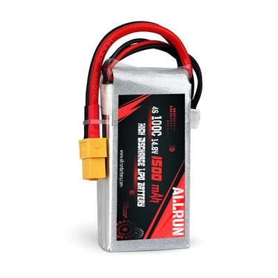 14.8V 4S 1500mAh Batería LiPo 100C Paquete de batería LiPo de alta tasa C