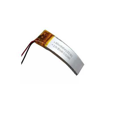 Batería LiPo curvada AR 85mAh 3.7 V Batería de litio recargable