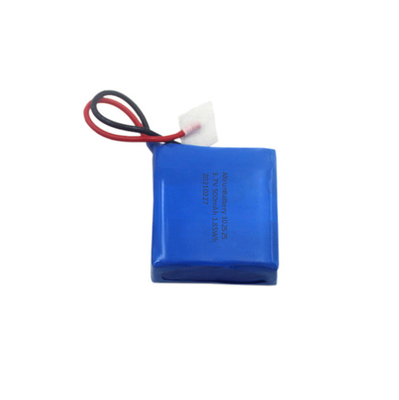 Batería de litio médica cuadrada Batería de polímero de litio 3.7V 500mAh