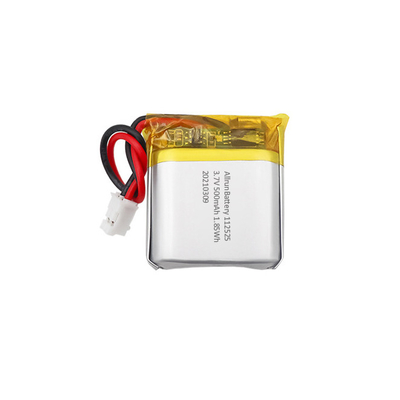 Paquete de batería IoT cuadrado recargable 3.7V 500mAh Batería LiPo