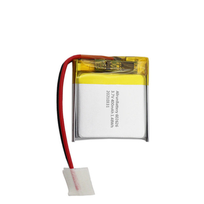 Luz 1C Batería Cuadrada Recargable 3.7 V Batería 400mAh