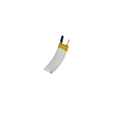 batería LiPo curvada recargable de 3.7V 30mAh 250727 para el producto usable