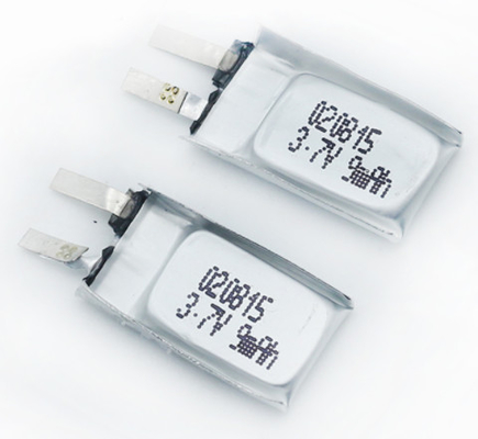 3.7V 9mAh Mini Lithium Ion Polymer Battery ultra pequeño 020815