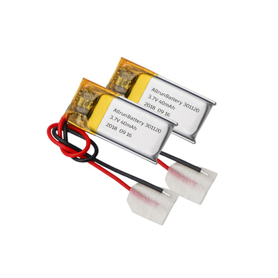 Mini batería LiPo recargable personalizada ligera 3.7V 40mAh para prototipos