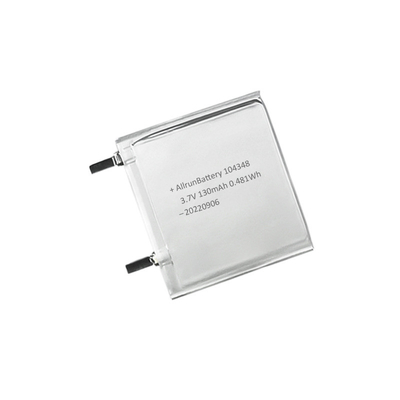 Reproductor MP5 3.7 V 130mAh Batería ultrafina LiPo Ciclo largo 104348