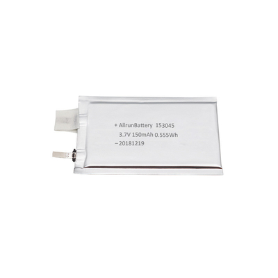 Batería LiPo ultradelgada 3.7V 150mAh Batería recargable de polímero de litio