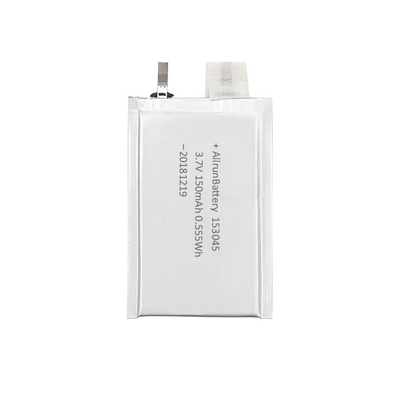 Batería LiPo ultradelgada 3.7V 150mAh Batería recargable de polímero de litio