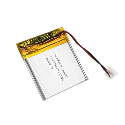 3.7V 300mAh Batería LiPo Ultra Delgada Batería de Litio Personalizada 204050