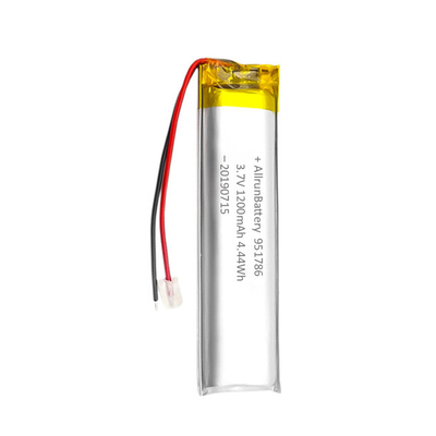 Litio de encargo Ion Battery Packs, litio Ion Battery 3,7 V 1200mah 4,44 Wh
