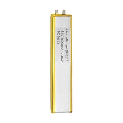Batería LiPo de encargo de la estabilidad 4600mAh 3.8V ultra estrecha para el instrumento de detección
