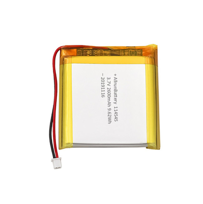 Batería de litio médica fina 3.7V 2600mAh LiPo para instrumento cosmético
