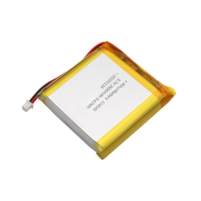 Batería de litio médica fina 3.7V 2600mAh LiPo para instrumento cosmético