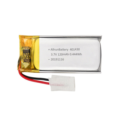 batería polivinílica de litio de encargo recargable de la batería de 3.7V 120mAh LiPo 1C