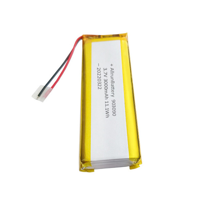 Batería de polímero de litio recargable personalizada 3,7 V 3000mAh 903090