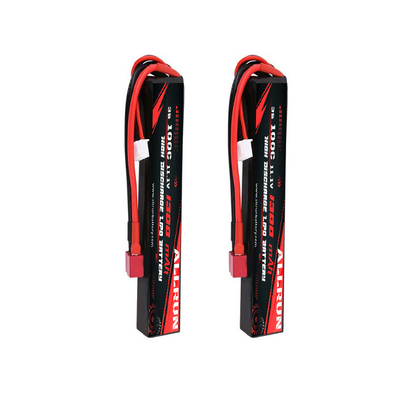 RC 100C 11.1V Batería de polímero de litio Alta tasa de C 3S 1300mAh LiPo Batería