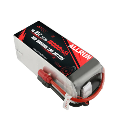 Paquete de batería LiPo de alta descarga de herramientas eléctricas 25C 22.2V 6S 16000mAh