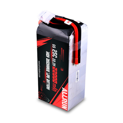 25C 6S 22000mAh Batería LiPo 22.2V Paquete de batería LiPo de alta tasa C