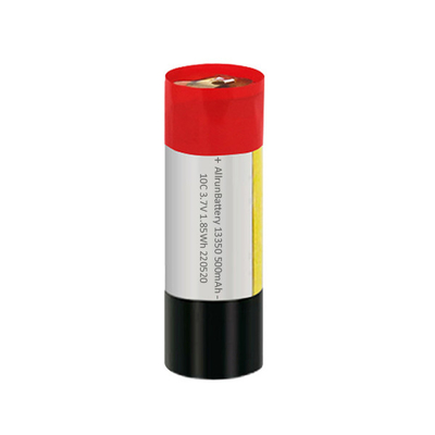 10C 3.7V 500mAh batería LiPo personalizada batería cilíndrica de polímero de litio