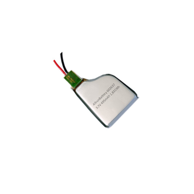 Batería LiPo personalizada recargable 495mAh Batería de polímero de litio de 3,7 V