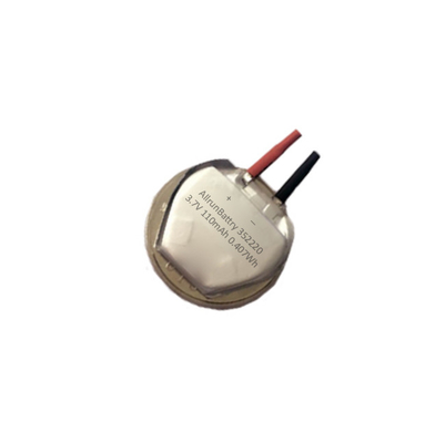 Potente batería LiPo personalizada 3,7 V 110mAh con forma hexagonal 352220