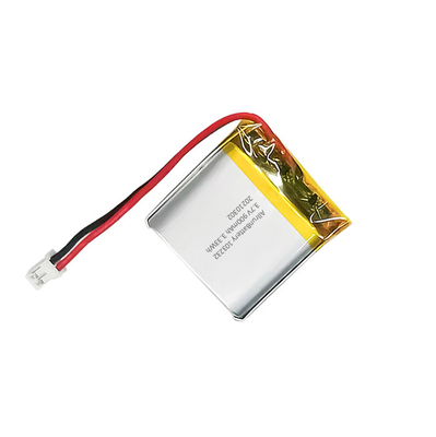 Batería LiPo cuadrada de 3,7 V Paquete de batería de polímero de litio de 900 mAh/3,7 V