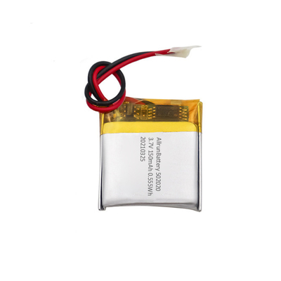 Potente batería LiPo cuadrada recargable de 3,7 V y 150 mAh 502020