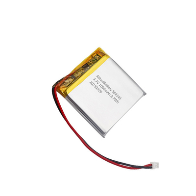 Batería de polímero de litio recargable cuadrada 1000mAh LiPo batería 3,7 V