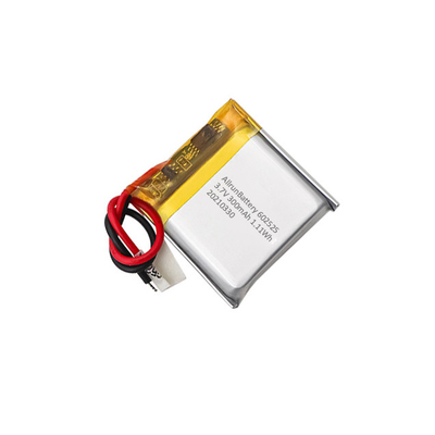 Paquete de batería recargable de polímero de litio 1C 3.7 V 300mAh 602525