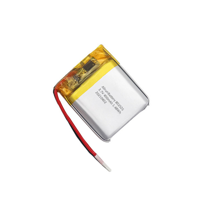 3.7V 400mAh Square recargable Li Po batería de larga duración 802525
