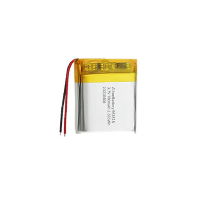 Batería recargable de forma cuadrada 780mAh 7.4 V LiPo Paquete de batería