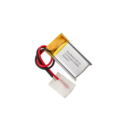 1C 55mAh 3,7 V pequeña batería Li Poly 401119 para dispositivos inteligentes IoT