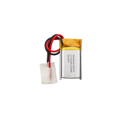 1C 55mAh 3,7 V pequeña batería Li Poly 401119 para dispositivos inteligentes IoT