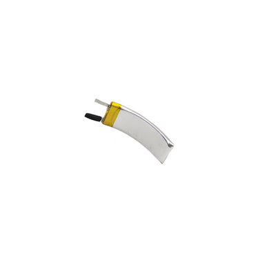 batería LiPo curvada recargable de 3.7V 30mAh 250727 para el producto usable