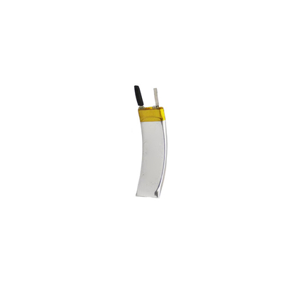 Batería recargable portátil curvada Batería LiPo de 3,7 V 80 mAh