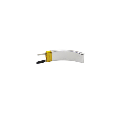 Batería recargable portátil curvada Batería LiPo de 3,7 V 80 mAh