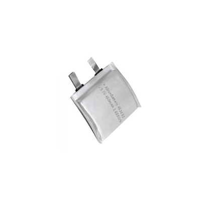 Batería recargable de encargo del polímero de litio de la batería 450mah 3,7 V de LiPo de la forma para los dispositivos de la presión arterial
