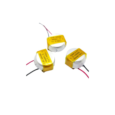 Botón Batería de polímero de iones de litio 3,7 V / 40 mAh Batería LiPo 1054