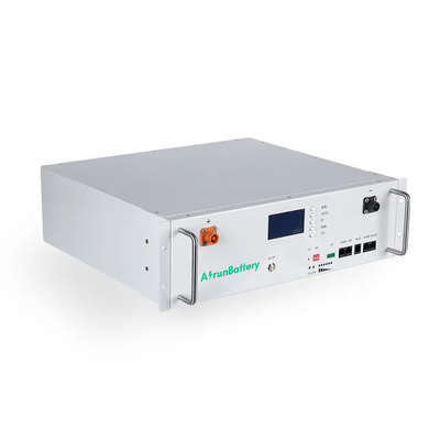 El estante apilable de la batería del estante LiFePO4 del servidor del módulo montó para apagado el sistema eléctrico solar de la rejilla