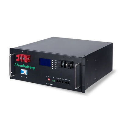 Batería apilable del estante LiFePO4 del servidor de la batería del almacenamiento de energía de 20KW 48V 51.2V