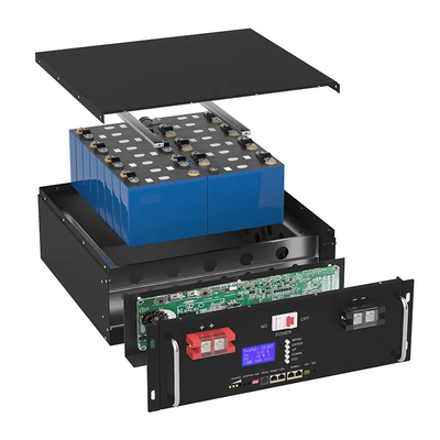 Batería de energía solar del sistema 48V 100Ah LiFePO4 de Powerwall de la batería de encargo LiFePO4
